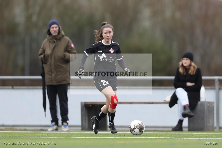 Nicole Kreußer, Sportpark Heuchelhof, Würzburg, 12.03.2023, sport, action, Fussball, BFV, Oberliga Baden-Württemberg, Bayernliga, VFB, FWK, VfB Stuttgart, FC Würzburger Kickers - Bild-ID: 2354226 Nicole Kreußer, Sportpark Heuchelhof, Würzburg, 12.03.2023, sport, action, Fussball, BFV, Oberliga Baden-Württemberg, Bayernliga, VFB, FWK, VfB Stuttgart, FC Würzburger Kickers - Bild-ID: 2354226