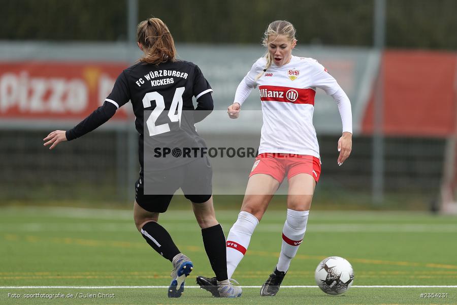 Hanna Birkner, Sportpark Heuchelhof, Würzburg, 12.03.2023, sport, action, Fussball, BFV, Oberliga Baden-Württemberg, Bayernliga, VFB, FWK, VfB Stuttgart, FC Würzburger Kickers - Bild-ID: 2354231 Hanna Birkner, Sportpark Heuchelhof, Würzburg, 12.03.2023, sport, action, Fussball, BFV, Oberliga Baden-Württemberg, Bayernliga, VFB, FWK, VfB Stuttgart, FC Würzburger Kickers - Bild-ID: 2354231