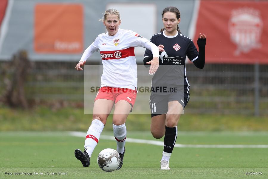 Hanna Birkner, Sportpark Heuchelhof, Würzburg, 12.03.2023, sport, action, Fussball, BFV, Oberliga Baden-Württemberg, Bayernliga, VFB, FWK, VfB Stuttgart, FC Würzburger Kickers - Bild-ID: 2354239 Hanna Birkner, Sportpark Heuchelhof, Würzburg, 12.03.2023, sport, action, Fussball, BFV, Oberliga Baden-Württemberg, Bayernliga, VFB, FWK, VfB Stuttgart, FC Würzburger Kickers - Bild-ID: 2354239