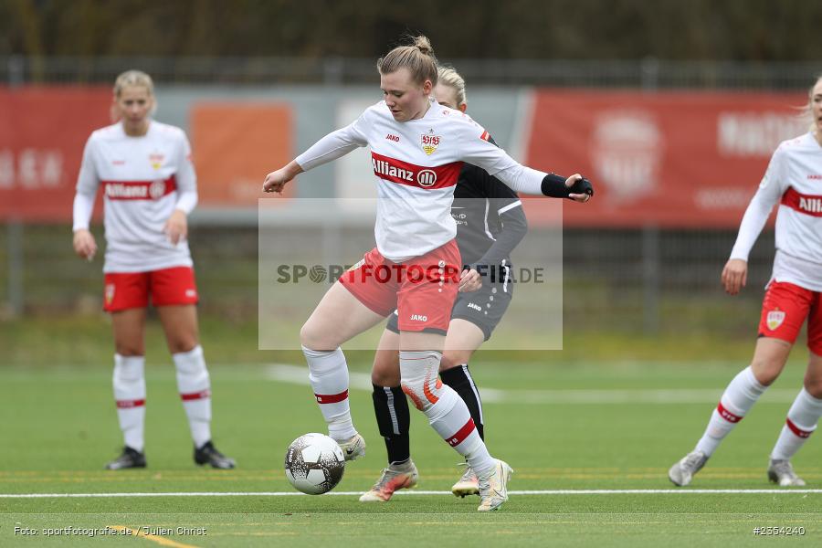 Chiara-Michelle Marziniak, Sportpark Heuchelhof, Würzburg, 12.03.2023, sport, action, Fussball, BFV, Oberliga Baden-Württemberg, Bayernliga, VFB, FWK, VfB Stuttgart, FC Würzburger Kickers - Bild-ID: 2354240 Chiara-Michelle Marziniak, Sportpark Heuchelhof, Würzburg, 12.03.2023, sport, action, Fussball, BFV, Oberliga Baden-Württemberg, Bayernliga, VFB, FWK, VfB Stuttgart, FC Würzburger Kickers - Bild-ID: 2354240