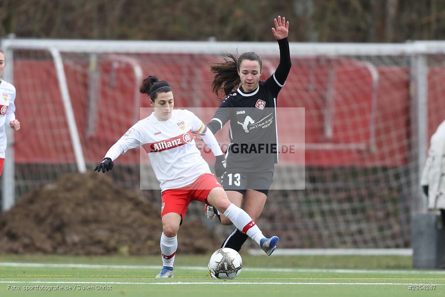 Julia Forster, Sportpark Heuchelhof, Würzburg, 12.03.2023, sport, action, Fussball, BFV, Oberliga Baden-Württemberg, Bayernliga, VFB, FWK, VfB Stuttgart, FC Würzburger Kickers - Bild-ID: 2354247 Julia Forster, Sportpark Heuchelhof, Würzburg, 12.03.2023, sport, action, Fussball, BFV, Oberliga Baden-Württemberg, Bayernliga, VFB, FWK, VfB Stuttgart, FC Würzburger Kickers - Bild-ID: 2354247