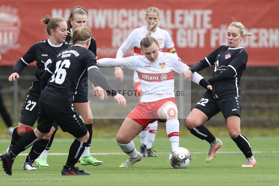 Chiara-Michelle Marziniak, Sportpark Heuchelhof, Würzburg, 12.03.2023, sport, action, Fussball, BFV, Oberliga Baden-Württemberg, Bayernliga, VFB, FWK, VfB Stuttgart, FC Würzburger Kickers - Bild-ID: 2354263 Chiara-Michelle Marziniak, Sportpark Heuchelhof, Würzburg, 12.03.2023, sport, action, Fussball, BFV, Oberliga Baden-Württemberg, Bayernliga, VFB, FWK, VfB Stuttgart, FC Würzburger Kickers - Bild-ID: 2354263