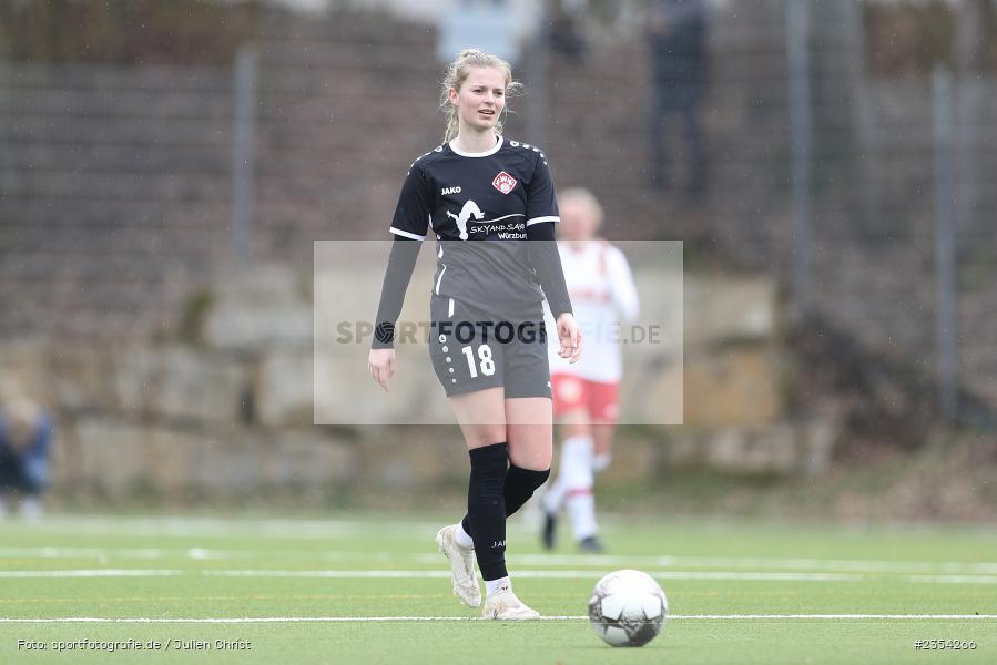 Anna Horwath, Sportpark Heuchelhof, Würzburg, 12.03.2023, sport, action, Fussball, BFV, Oberliga Baden-Württemberg, Bayernliga, VFB, FWK, VfB Stuttgart, FC Würzburger Kickers - Bild-ID: 2354266 Anna Horwath, Sportpark Heuchelhof, Würzburg, 12.03.2023, sport, action, Fussball, BFV, Oberliga Baden-Württemberg, Bayernliga, VFB, FWK, VfB Stuttgart, FC Würzburger Kickers - Bild-ID: 2354266