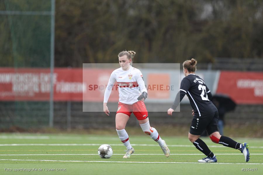 Chiara-Michelle Marziniak, Sportpark Heuchelhof, Würzburg, 12.03.2023, sport, action, Fussball, BFV, Oberliga Baden-Württemberg, Bayernliga, VFB, FWK, VfB Stuttgart, FC Würzburger Kickers - Bild-ID: 2354277