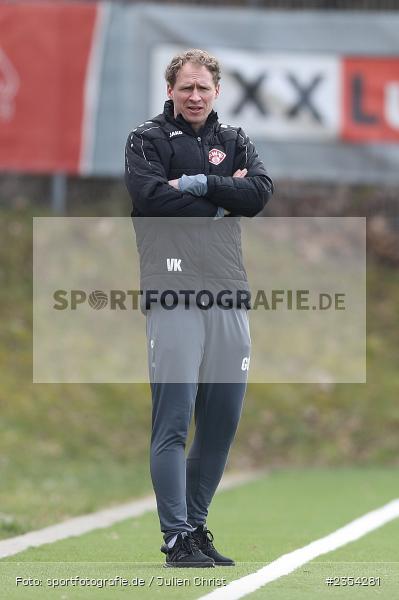 Gregor Opfermann, Sportpark Heuchelhof, Würzburg, 12.03.2023, sport, action, Fussball, BFV, Oberliga Baden-Württemberg, Bayernliga, VFB, FWK, VfB Stuttgart, FC Würzburger Kickers - Bild-ID: 2354281