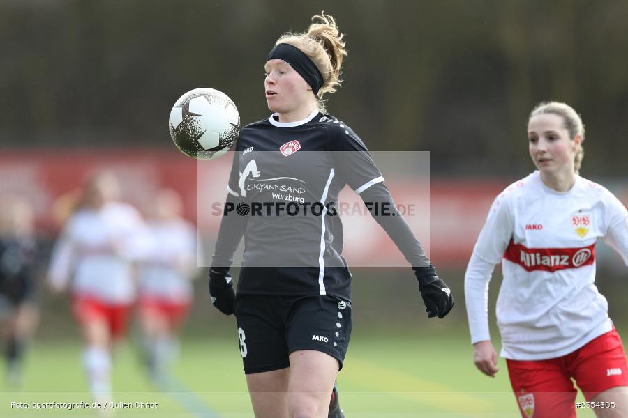 Lena Betz, Sportpark Heuchelhof, Würzburg, 12.03.2023, sport, action, Fussball, BFV, Oberliga Baden-Württemberg, Bayernliga, VFB, FWK, VfB Stuttgart, FC Würzburger Kickers - Bild-ID: 2354305 Lena Betz, Sportpark Heuchelhof, Würzburg, 12.03.2023, sport, action, Fussball, BFV, Oberliga Baden-Württemberg, Bayernliga, VFB, FWK, VfB Stuttgart, FC Würzburger Kickers - Bild-ID: 2354305