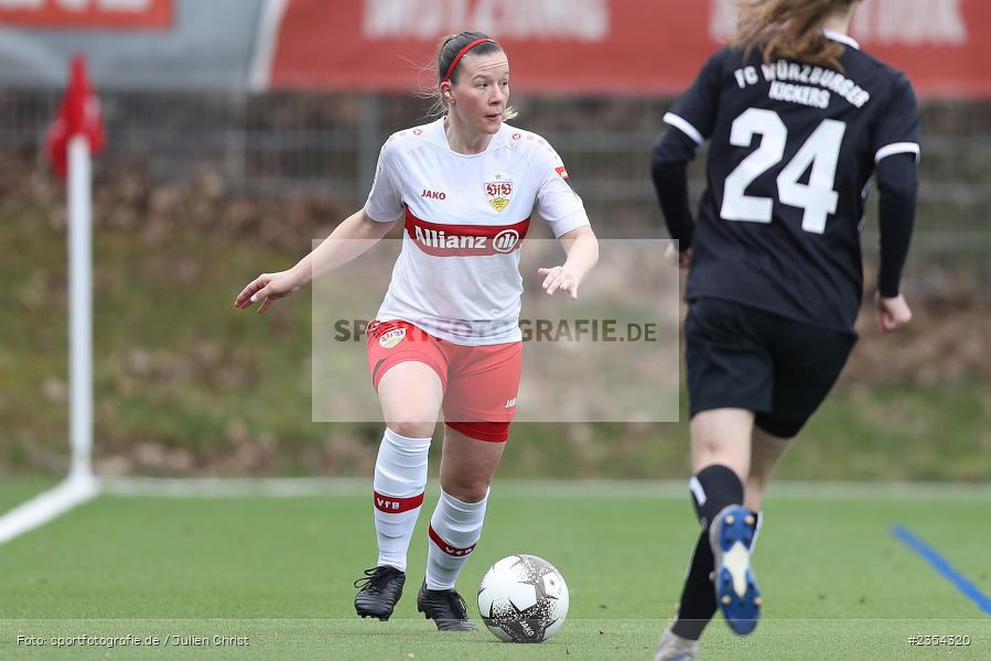Lisa-Marie Diehl, Sportpark Heuchelhof, Würzburg, 12.03.2023, sport, action, Fussball, BFV, Oberliga Baden-Württemberg, Bayernliga, VFB, FWK, VfB Stuttgart, FC Würzburger Kickers - Bild-ID: 2354320