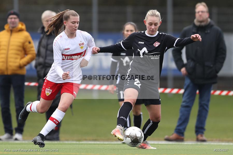 Franka Ziegler, Sportpark Heuchelhof, Würzburg, 12.03.2023, sport, action, Fussball, BFV, Oberliga Baden-Württemberg, Bayernliga, VFB, FWK, VfB Stuttgart, FC Würzburger Kickers - Bild-ID: 2354327