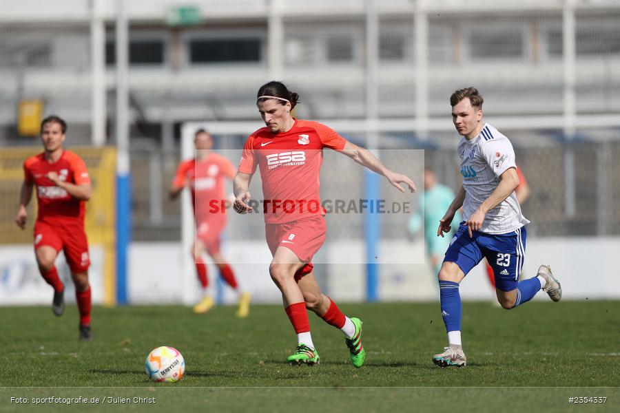 Veron Dobruna, Stadion am Schönbusch, Aschaffenburg, 18.03.2023, sport, action, Fussball, BFV, 28. Spieltag, Regionalliga Bayern, HAN, SVA, SpVgg Hankofen-Hailing, SV Viktoria Aschaffenburg - Bild-ID: 2354337 Veron Dobruna, Stadion am Schönbusch, Aschaffenburg, 18.03.2023, sport, action, Fussball, BFV, 28. Spieltag, Regionalliga Bayern, HAN, SVA, SpVgg Hankofen-Hailing, SV Viktoria Aschaffenburg - Bild-ID: 2354337