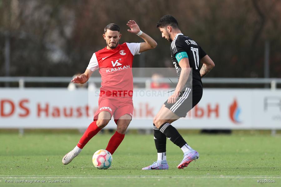 Adin Ferizovic, Sportgelände SV Vatan Spor, Aschaffenburg, 18.03.2023, sport, action, Fussball, BFV, 28. Spieltag, Landesliga Nordwest, FCC, VAT, FC Coburg, SV Vatan Spor Aschaffenburg - Bild-ID: 2354504
