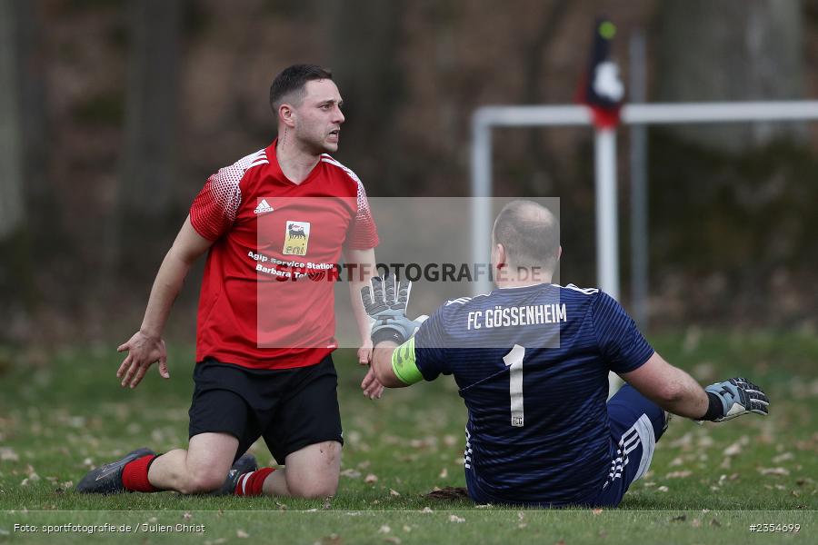 Luca Longo, Sportgelände, Altfeld, 19.03.2023, sport, action, Fussball, BFV, 20. Spieltag, Kreisliga Würzburg, FCG, SVA, FC Gössenheim, SV Altfeld - Bild-ID: 2354699