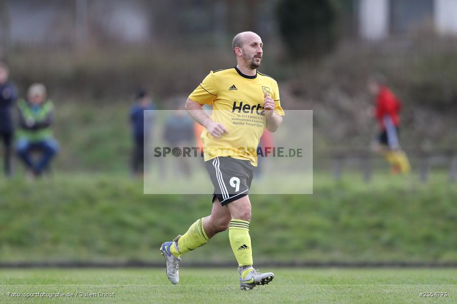 Daniel Bufe, Sportgelände, Erlenbach bei Marktheidenfeld, 19.03.2023, sport, action, Fussball, BFV, 16. Spieltag, Kreisklasse Würzburg, SGH, SVE, SG Hettstadt/SV Greußenheim, SV Erlenbach - Bild-ID: 2354793