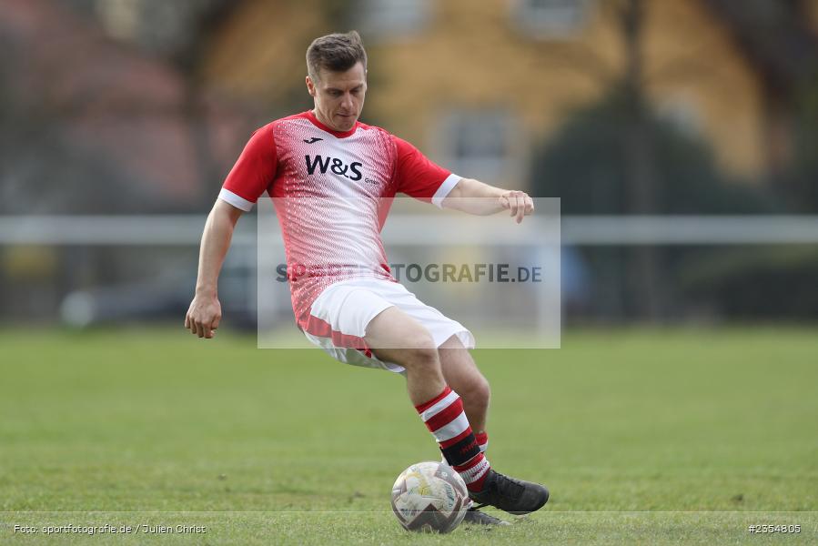 Michael Sefrin, Sportgelände, Erlenbach bei Marktheidenfeld, 19.03.2023, sport, action, Fussball, BFV, 16. Spieltag, Kreisklasse Würzburg, SGH, SVE, SG Hettstadt/SV Greußenheim, SV Erlenbach - Bild-ID: 2354805