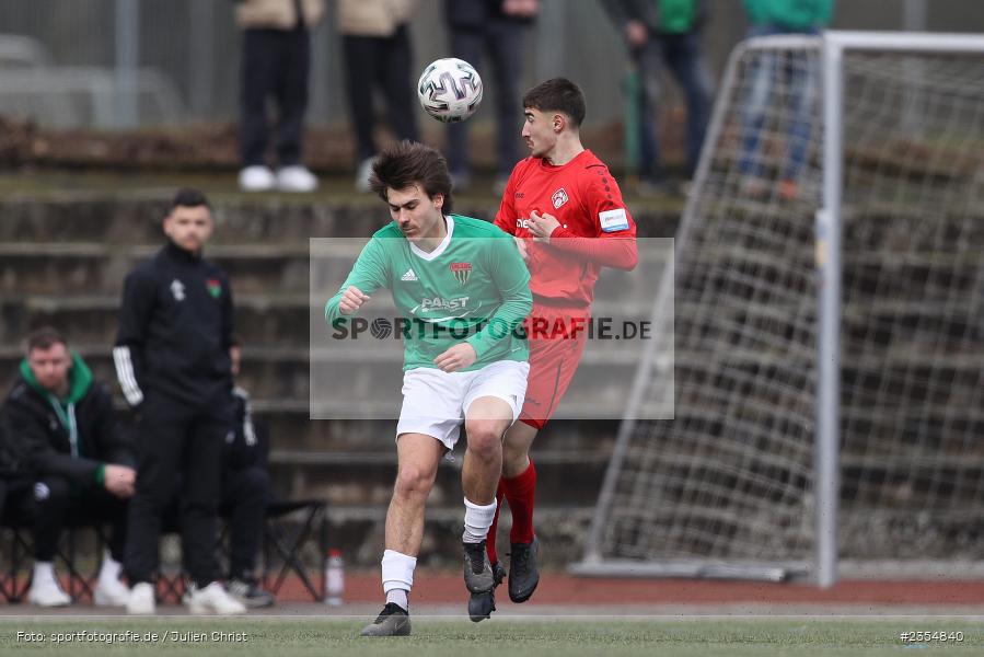 Elias Wehner, Sachs-Stadion, Schweinfurt, 19.03.2023, sport, action, Fussball, BFV, 19. Spieltag, Derby, Bayernliga U19, FWK, FC05, FC Würzburger Kickers, FC Schweinfurt 05 - Bild-ID: 2354840