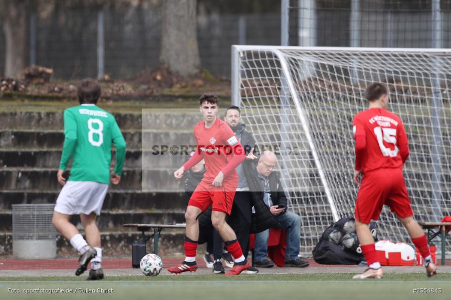 Marco Mütsch, Sachs-Stadion, Schweinfurt, 19.03.2023, sport, action, Fussball, BFV, 19. Spieltag, Derby, Bayernliga U19, FWK, FC05, FC Würzburger Kickers, FC Schweinfurt 05 - Bild-ID: 2354843