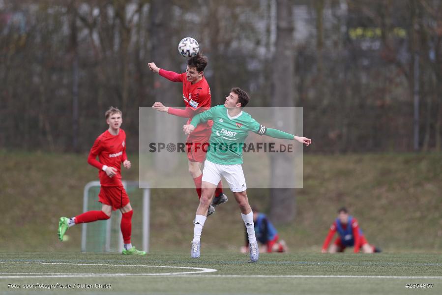 Nick Doktorczyk, Sachs-Stadion, Schweinfurt, 19.03.2023, sport, action, Fussball, BFV, 19. Spieltag, Derby, Bayernliga U19, FWK, FC05, FC Würzburger Kickers, FC Schweinfurt 05 - Bild-ID: 2354857