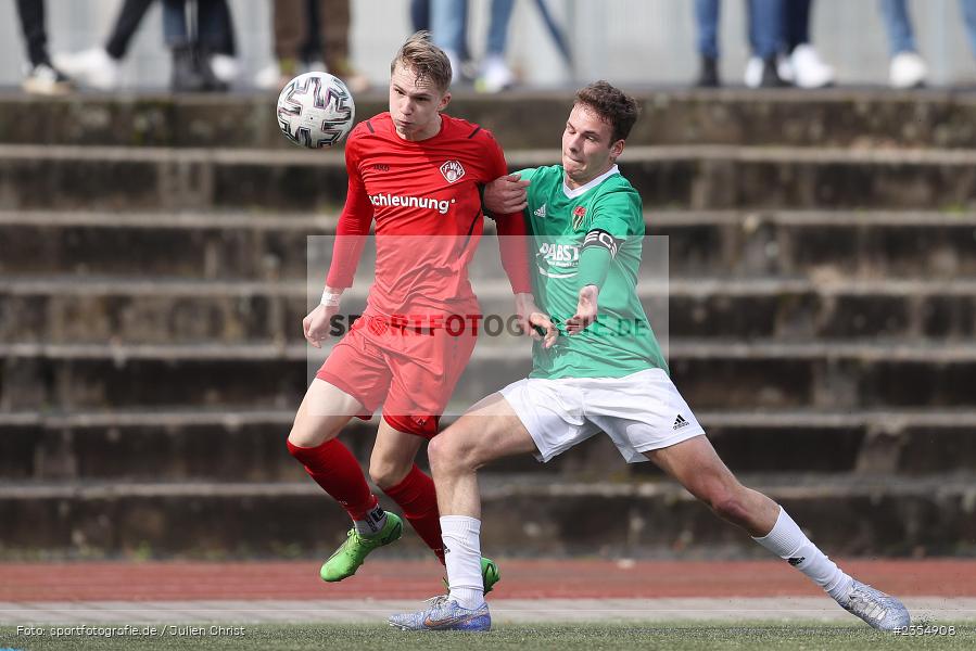 Luca Breunig, Sachs-Stadion, Schweinfurt, 19.03.2023, sport, action, Fussball, BFV, 19. Spieltag, Derby, Bayernliga U19, FWK, FC05, FC Würzburger Kickers, FC Schweinfurt 05 - Bild-ID: 2354908 Luca Breunig, Sachs-Stadion, Schweinfurt, 19.03.2023, sport, action, Fussball, BFV, 19. Spieltag, Derby, Bayernliga U19, FWK, FC05, FC Würzburger Kickers, FC Schweinfurt 05 - Bild-ID: 2354908