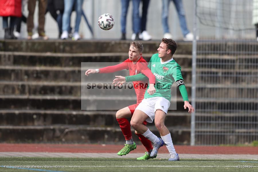 Luca Breunig, Sachs-Stadion, Schweinfurt, 19.03.2023, sport, action, Fussball, BFV, 19. Spieltag, Derby, Bayernliga U19, FWK, FC05, FC Würzburger Kickers, FC Schweinfurt 05 - Bild-ID: 2354909 Luca Breunig, Sachs-Stadion, Schweinfurt, 19.03.2023, sport, action, Fussball, BFV, 19. Spieltag, Derby, Bayernliga U19, FWK, FC05, FC Würzburger Kickers, FC Schweinfurt 05 - Bild-ID: 2354909