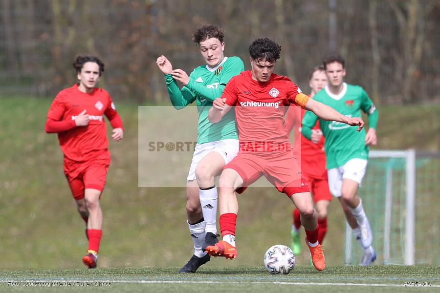 Marcel Fischer, Sachs-Stadion, Schweinfurt, 19.03.2023, sport, action, Fussball, BFV, 19. Spieltag, Derby, Bayernliga U19, FWK, FC05, FC Würzburger Kickers, FC Schweinfurt 05 - Bild-ID: 2354910 Marcel Fischer, Sachs-Stadion, Schweinfurt, 19.03.2023, sport, action, Fussball, BFV, 19. Spieltag, Derby, Bayernliga U19, FWK, FC05, FC Würzburger Kickers, FC Schweinfurt 05 - Bild-ID: 2354910