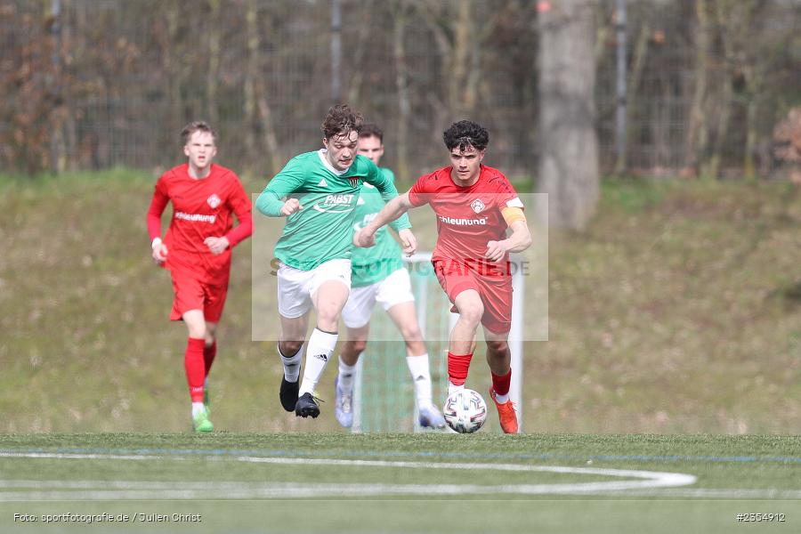 Marcel Fischer, Sachs-Stadion, Schweinfurt, 19.03.2023, sport, action, Fussball, BFV, 19. Spieltag, Derby, Bayernliga U19, FWK, FC05, FC Würzburger Kickers, FC Schweinfurt 05 - Bild-ID: 2354912 Marcel Fischer, Sachs-Stadion, Schweinfurt, 19.03.2023, sport, action, Fussball, BFV, 19. Spieltag, Derby, Bayernliga U19, FWK, FC05, FC Würzburger Kickers, FC Schweinfurt 05 - Bild-ID: 2354912