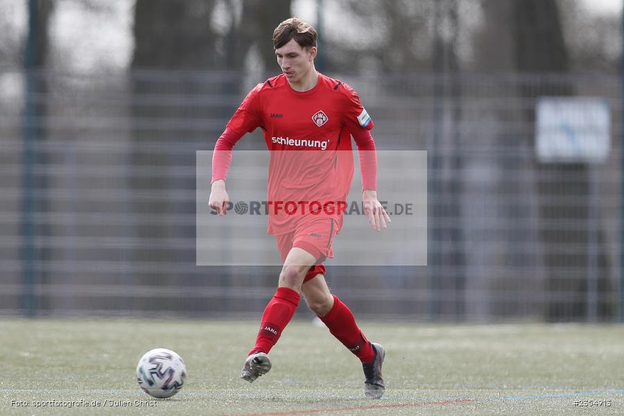 Nick Doktorczyk, Sachs-Stadion, Schweinfurt, 19.03.2023, sport, action, Fussball, BFV, 19. Spieltag, Derby, Bayernliga U19, FWK, FC05, FC Würzburger Kickers, FC Schweinfurt 05 - Bild-ID: 2354913 Nick Doktorczyk, Sachs-Stadion, Schweinfurt, 19.03.2023, sport, action, Fussball, BFV, 19. Spieltag, Derby, Bayernliga U19, FWK, FC05, FC Würzburger Kickers, FC Schweinfurt 05 - Bild-ID: 2354913
