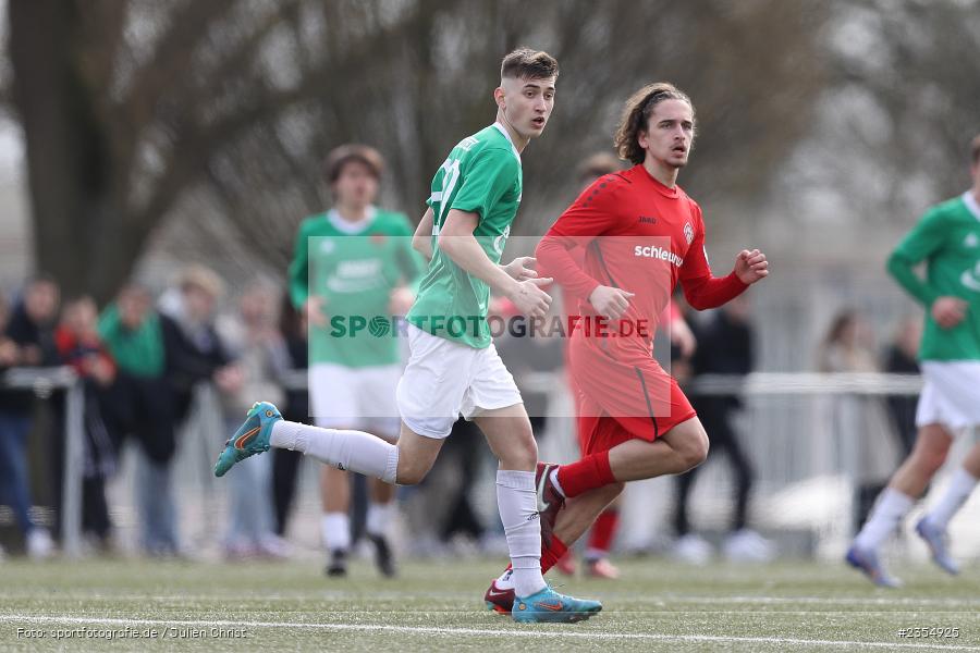 Spase Arsov, Sachs-Stadion, Schweinfurt, 19.03.2023, sport, action, Fussball, BFV, 19. Spieltag, Derby, Bayernliga U19, FWK, FC05, FC Würzburger Kickers, FC Schweinfurt 05 - Bild-ID: 2354925 Spase Arsov, Sachs-Stadion, Schweinfurt, 19.03.2023, sport, action, Fussball, BFV, 19. Spieltag, Derby, Bayernliga U19, FWK, FC05, FC Würzburger Kickers, FC Schweinfurt 05 - Bild-ID: 2354925