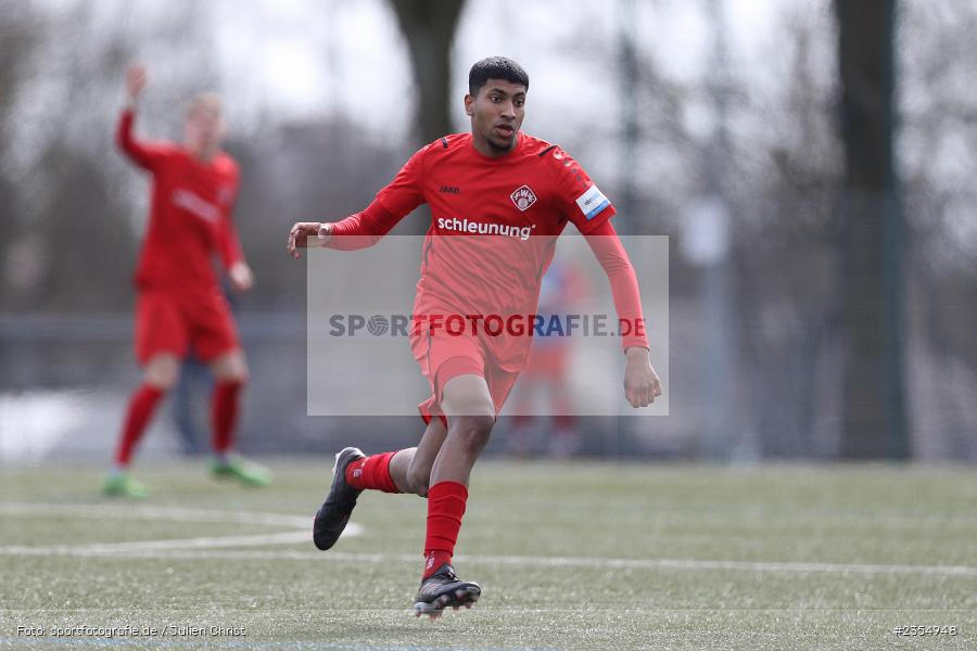 Geremi Perera, Sachs-Stadion, Schweinfurt, 19.03.2023, sport, action, Fussball, BFV, 19. Spieltag, Derby, Bayernliga U19, FWK, FC05, FC Würzburger Kickers, FC Schweinfurt 05 - Bild-ID: 2354948 Geremi Perera, Sachs-Stadion, Schweinfurt, 19.03.2023, sport, action, Fussball, BFV, 19. Spieltag, Derby, Bayernliga U19, FWK, FC05, FC Würzburger Kickers, FC Schweinfurt 05 - Bild-ID: 2354948