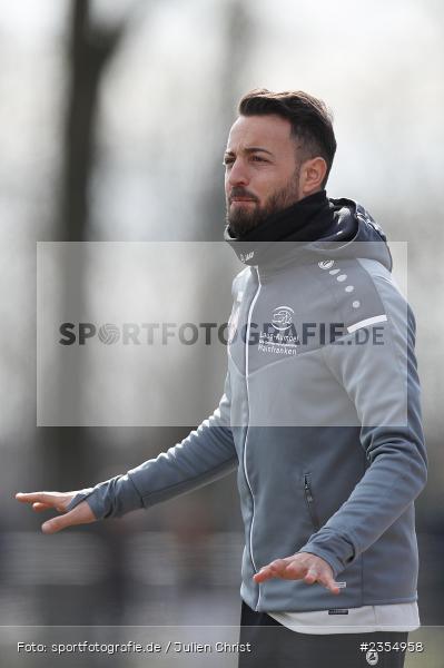 Salvatore D`Andrea, Sachs-Stadion, Schweinfurt, 19.03.2023, sport, action, Fussball, BFV, 19. Spieltag, Derby, Bayernliga U19, FWK, FC05, FC Würzburger Kickers, FC Schweinfurt 05 - Bild-ID: 2354958