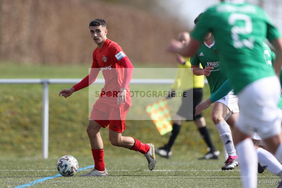 Sem Gralek, Sachs-Stadion, Schweinfurt, 19.03.2023, sport, action, Fussball, BFV, 19. Spieltag, Derby, Bayernliga U19, FWK, FC05, FC Würzburger Kickers, FC Schweinfurt 05 - Bild-ID: 2354967