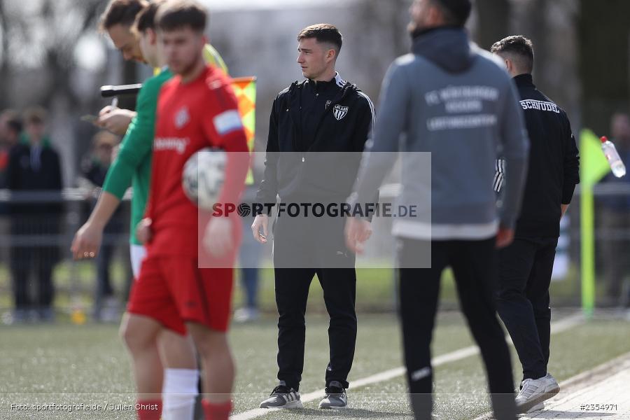 Tim Kraus, Sachs-Stadion, Schweinfurt, 19.03.2023, sport, action, Fussball, BFV, 19. Spieltag, Derby, Bayernliga U19, FWK, FC05, FC Würzburger Kickers, FC Schweinfurt 05 - Bild-ID: 2354971