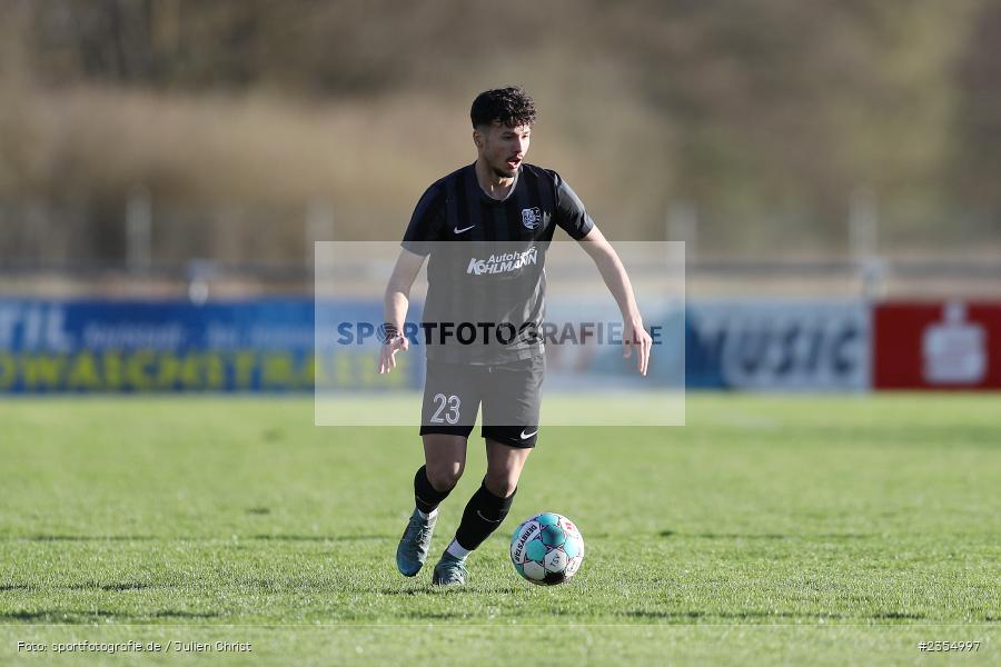 Fabio Tudor, Sportgelände, Karlburg, 25.03.2023, sport, action, Fussball, BFV, 29. Spieltag, Landesliga Nordwest, SV Friesen, TSV Karlburg - Bild-ID: 2354997