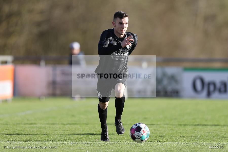 Paul Karle, Sportgelände, Karlburg, 25.03.2023, sport, action, Fussball, BFV, 29. Spieltag, Landesliga Nordwest, SV Friesen, TSV Karlburg - Bild-ID: 2355003