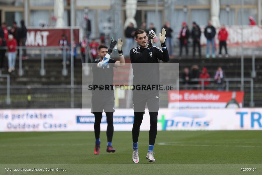 Bennet Schmidt, AKON Arena, Würzburg, 25.03.2023, sport, action, Fussball, BFV, 29. Spieltag, Derby, Regionalliga Bayern, FWK, FC05, 1. FC Schweinfurt, FC Würzburger Kickers - Bild-ID: 2355104