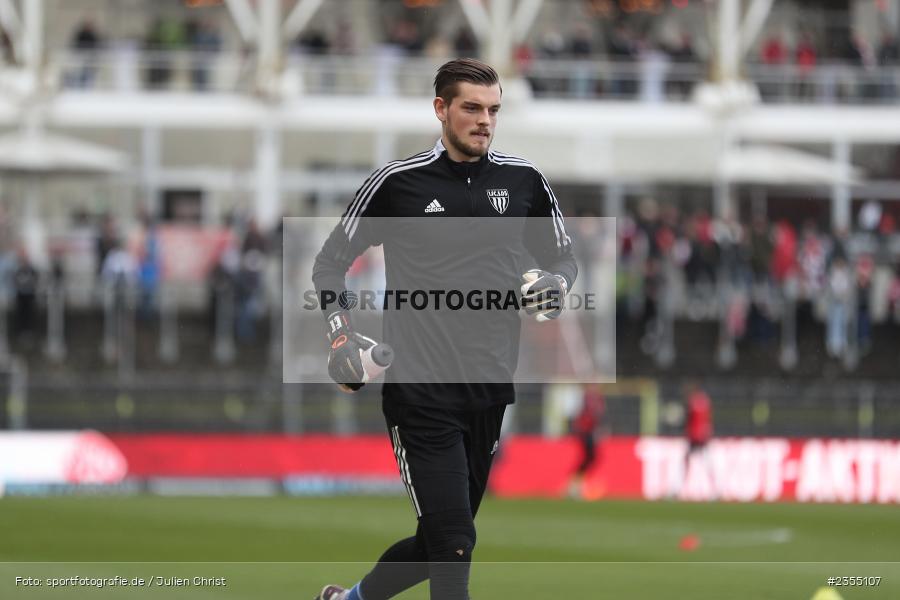 Bennet Schmidt, AKON Arena, Würzburg, 25.03.2023, sport, action, Fussball, BFV, 29. Spieltag, Derby, Regionalliga Bayern, FWK, FC05, 1. FC Schweinfurt, FC Würzburger Kickers - Bild-ID: 2355107