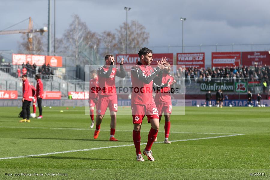 Dominik Meisel, AKON Arena, Würzburg, 25.03.2023, sport, action, Fussball, BFV, 29. Spieltag, Derby, Regionalliga Bayern, FWK, FC05, 1. FC Schweinfurt, FC Würzburger Kickers - Bild-ID: 2355111