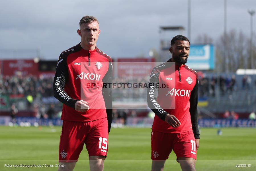 Felix Göttlicher, AKON Arena, Würzburg, 25.03.2023, sport, action, Fussball, BFV, 29. Spieltag, Derby, Regionalliga Bayern, FWK, FC05, 1. FC Schweinfurt, FC Würzburger Kickers - Bild-ID: 2355113