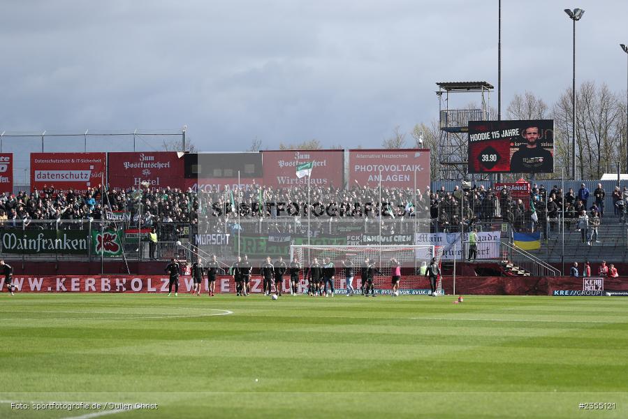 Fans, AKON Arena, Würzburg, 25.03.2023, sport, action, Fussball, BFV, 29. Spieltag, Derby, Regionalliga Bayern, FWK, FC05, 1. FC Schweinfurt, FC Würzburger Kickers - Bild-ID: 2355121