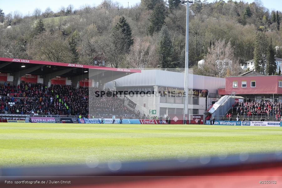 Fans, AKON Arena, Würzburg, 25.03.2023, sport, action, Fussball, BFV, 29. Spieltag, Derby, Regionalliga Bayern, FWK, FC05, 1. FC Schweinfurt, FC Würzburger Kickers - Bild-ID: 2355132