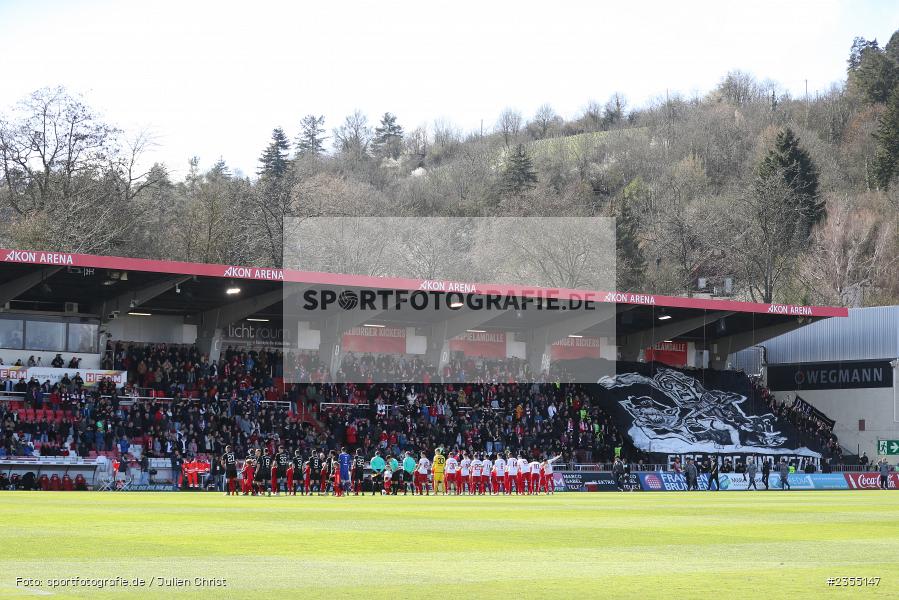 AKON Arena, Würzburg, 25.03.2023, sport, action, Fussball, BFV, 29. Spieltag, Derby, Regionalliga Bayern, FWK, FC05, 1. FC Schweinfurt, FC Würzburger Kickers - Bild-ID: 2355147