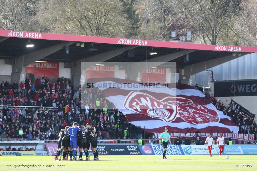 AKON Arena, Würzburg, 25.03.2023, sport, action, Fussball, BFV, 29. Spieltag, Derby, Regionalliga Bayern, FWK, FC05, 1. FC Schweinfurt, FC Würzburger Kickers - Bild-ID: 2355150