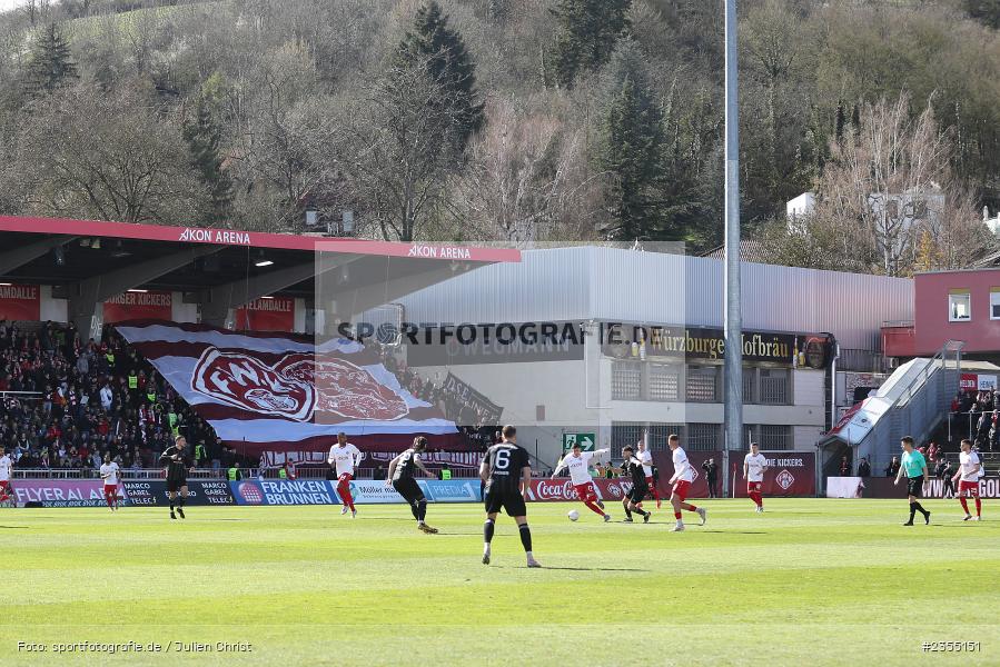 AKON Arena, Würzburg, 25.03.2023, sport, action, Fussball, BFV, 29. Spieltag, Derby, Regionalliga Bayern, FWK, FC05, 1. FC Schweinfurt, FC Würzburger Kickers - Bild-ID: 2355151