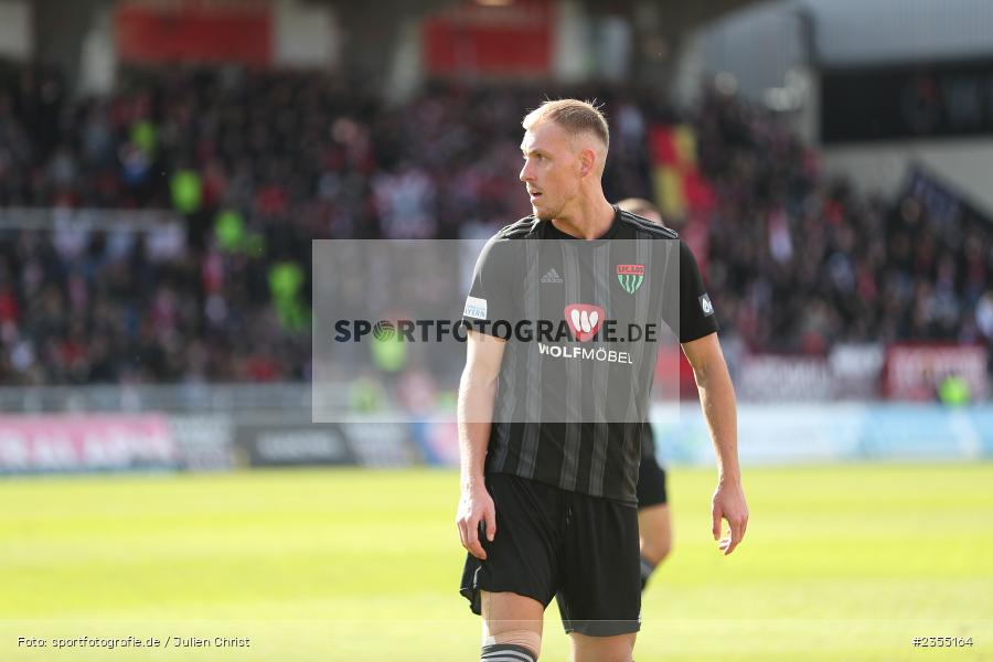 Benjamin Hadžić, AKON Arena, Würzburg, 25.03.2023, sport, action, Fussball, BFV, 29. Spieltag, Derby, Regionalliga Bayern, FWK, FC05, 1. FC Schweinfurt, FC Würzburger Kickers - Bild-ID: 2355164