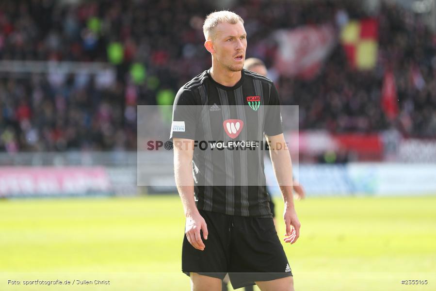Benjamin Hadžić, AKON Arena, Würzburg, 25.03.2023, sport, action, Fussball, BFV, 29. Spieltag, Derby, Regionalliga Bayern, FWK, FC05, 1. FC Schweinfurt, FC Würzburger Kickers - Bild-ID: 2355165