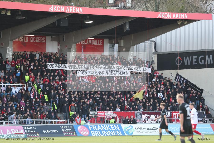 AKON Arena, Würzburg, 25.03.2023, sport, action, Fussball, BFV, 29. Spieltag, Derby, Regionalliga Bayern, FWK, FC05, 1. FC Schweinfurt, FC Würzburger Kickers - Bild-ID: 2355176