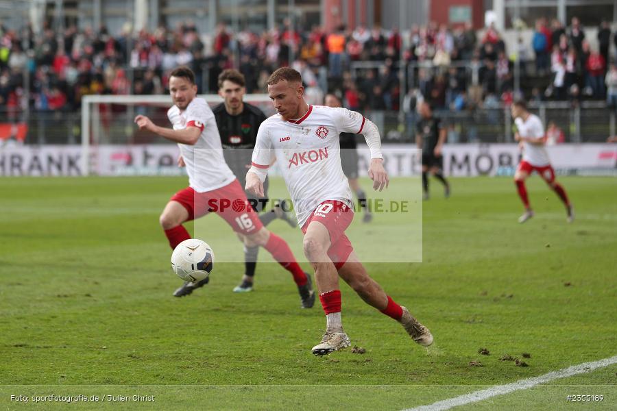 Benyas Solomon Junge-Abiol, AKON Arena, Würzburg, 25.03.2023, sport, action, Fussball, BFV, 29. Spieltag, Derby, Regionalliga Bayern, FWK, FC05, 1. FC Schweinfurt, FC Würzburger Kickers - Bild-ID: 2355189