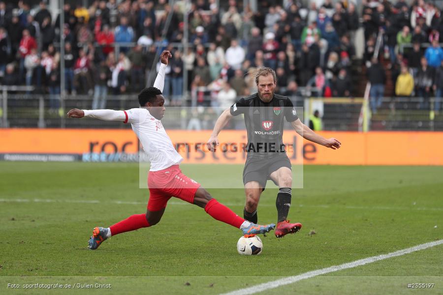 Kristian Böhnlein, AKON Arena, Würzburg, 25.03.2023, sport, action, Fussball, BFV, 29. Spieltag, Derby, Regionalliga Bayern, FWK, FC05, 1. FC Schweinfurt, FC Würzburger Kickers - Bild-ID: 2355197