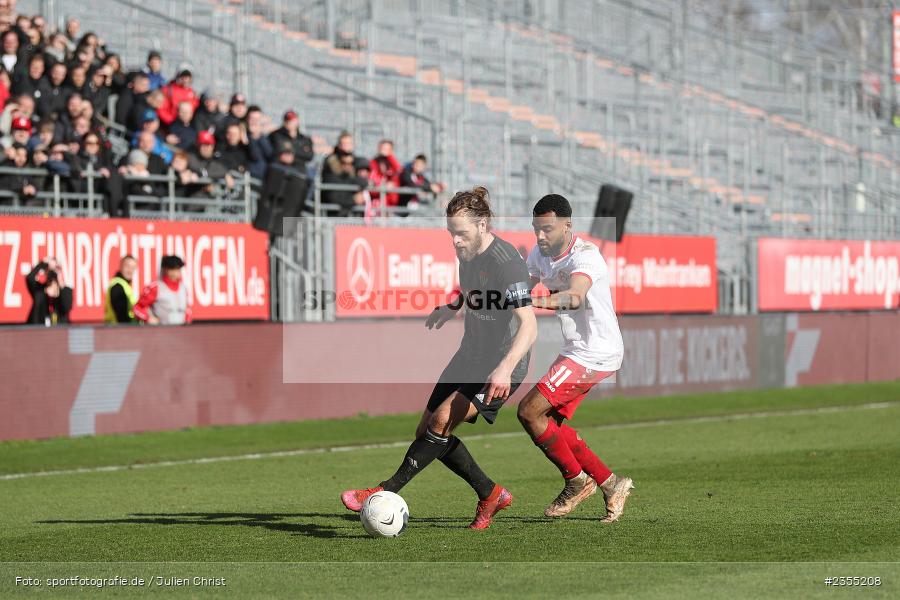 Kristian Böhnlein, AKON Arena, Würzburg, 25.03.2023, sport, action, Fussball, BFV, 29. Spieltag, Derby, Regionalliga Bayern, FWK, FC05, 1. FC Schweinfurt, FC Würzburger Kickers - Bild-ID: 2355208