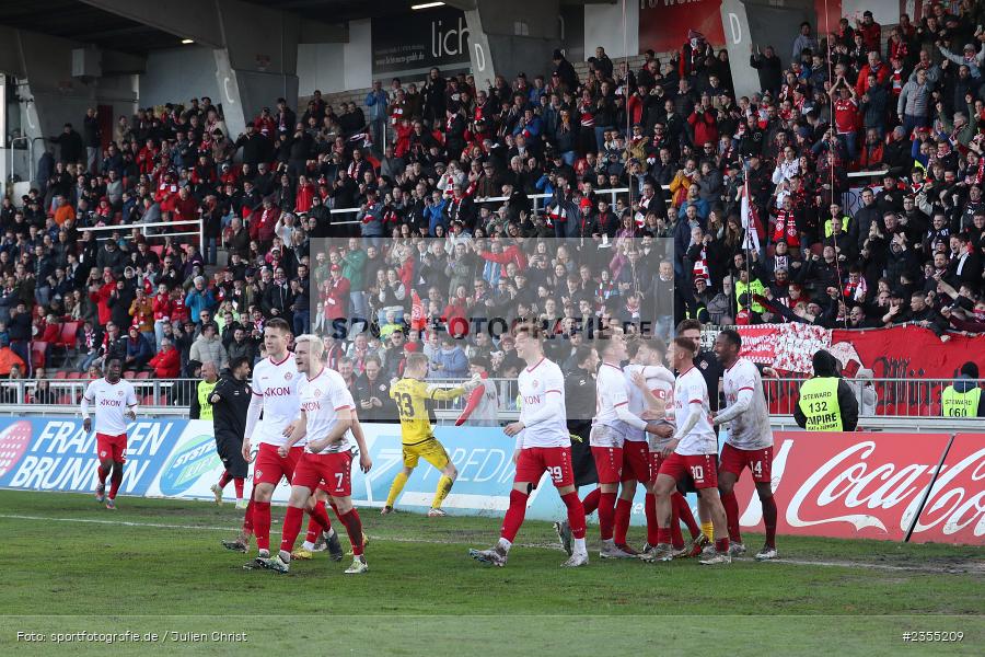 Eric Verstappen, AKON Arena, Würzburg, 25.03.2023, sport, action, Fussball, BFV, 29. Spieltag, Derby, Regionalliga Bayern, FWK, FC05, 1. FC Schweinfurt, FC Würzburger Kickers - Bild-ID: 2355209