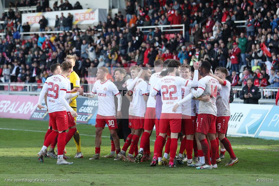 Daniel Hägele, Eric Verstappen, AKON Arena, Würzburg, 25.03.2023, sport, action, Fussball, BFV, 29. Spieltag, Derby, Regionalliga Bayern, FWK, FC05, 1. FC Schweinfurt, FC Würzburger Kickers - Bild-ID: 2355216