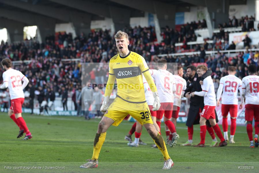 Eric Verstappen, AKON Arena, Würzburg, 25.03.2023, sport, action, Fussball, BFV, 29. Spieltag, Derby, Regionalliga Bayern, FWK, FC05, 1. FC Schweinfurt, FC Würzburger Kickers - Bild-ID: 2355218